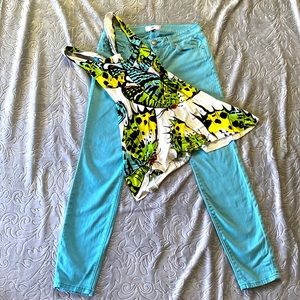 CAbi Outfit!!! Butterfly Tank and Skinny Jeans in Tidal!